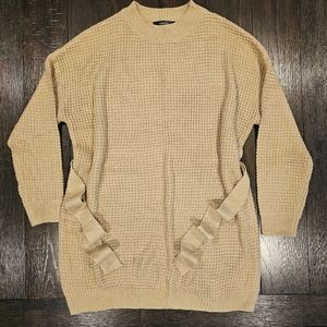 Women's Fashion Sweater Dress  | Knitted Sweater | Large